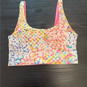 Fabletics Floral Multicolor Bra